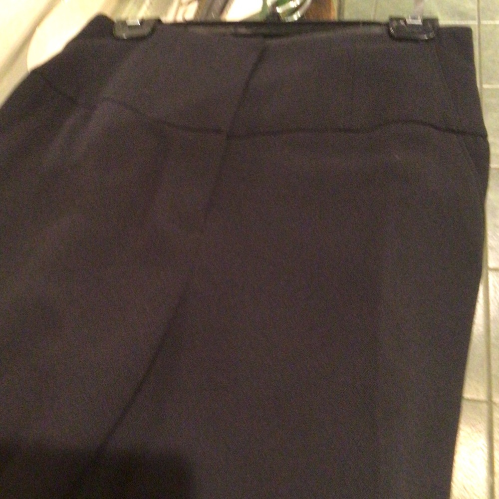 ⬇️NWOT Blk high waist wideleg pants ideal for tall - Picture 7 of 10